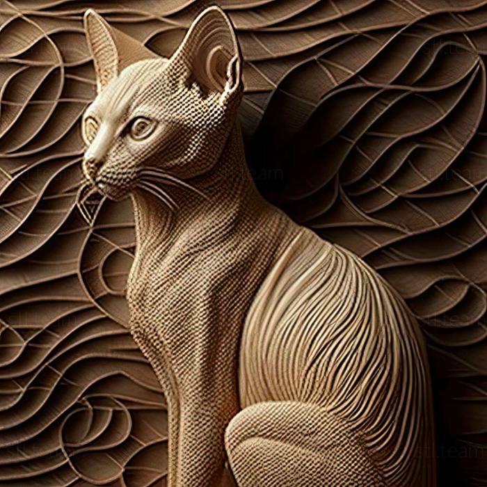 Короткошерстная кошка колорпойнт